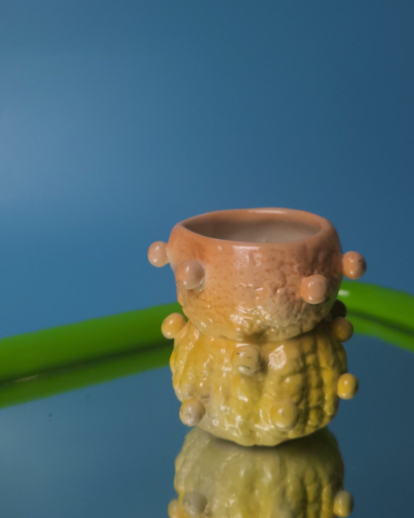Mandarin Mug With Faces Small 2
