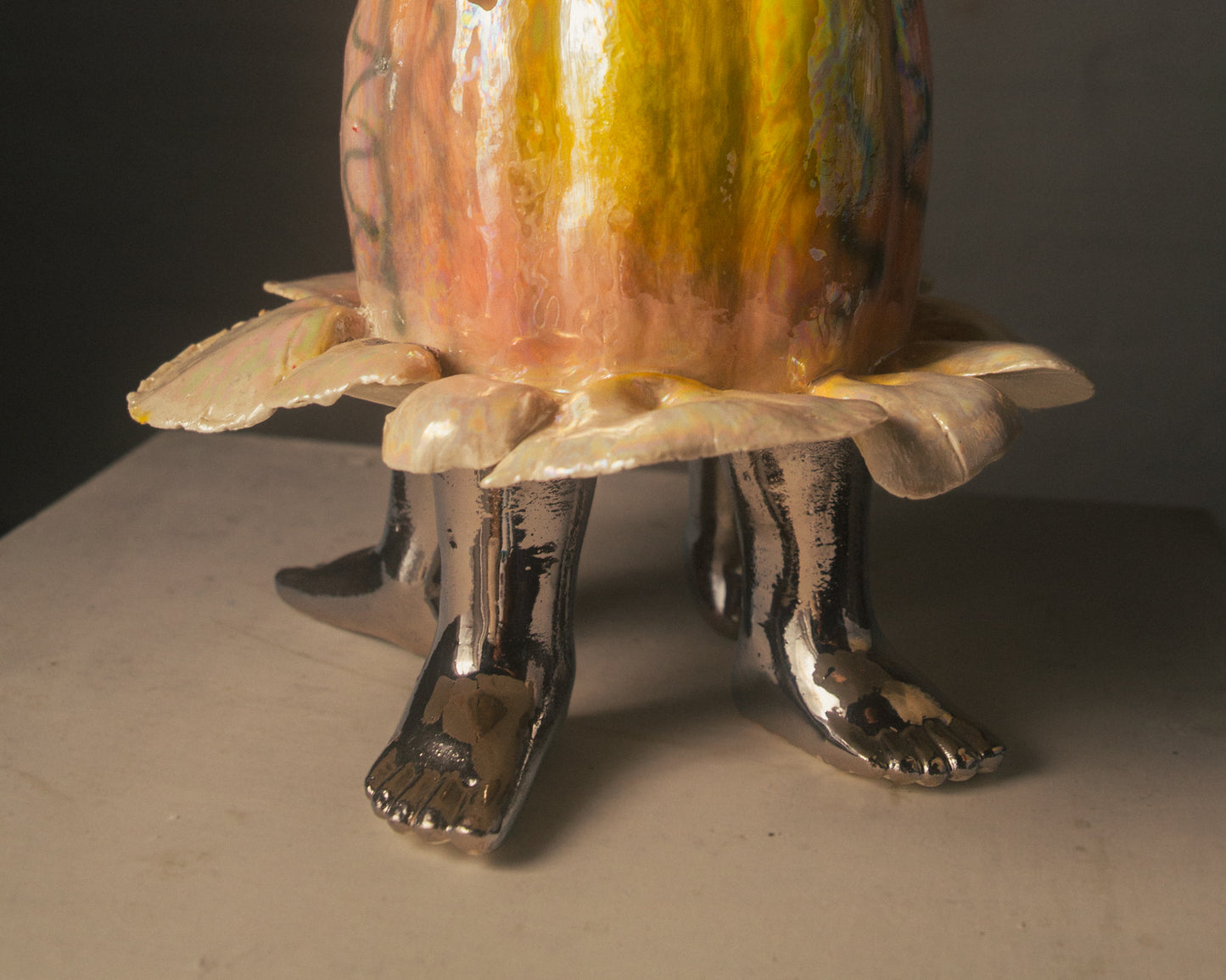 Big Pumpkin Man Vase